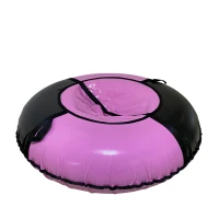 Тюбинг МОРОЗЕЦ D-0,95м черно-розовый