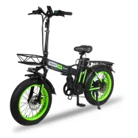 Электровелосипед Minako F10 PRO салатовый